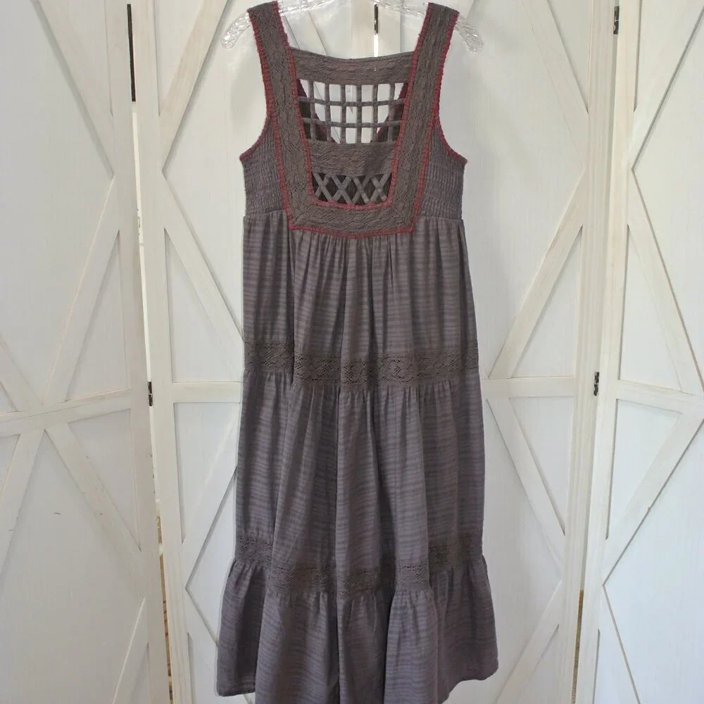 Free People High-Low Sleeveless Maxi Dress